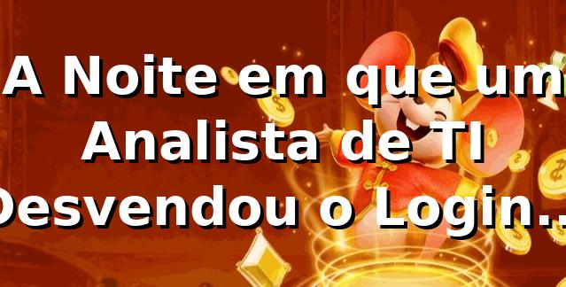 A Noite em que um Analista de TI Desvendou o Login da zz999 🎰 1 A Noite em que um Analista de TI Desvendou o Login da zz999 🎰